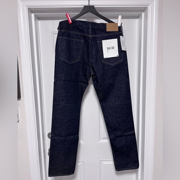RE/DONE NWT Men’s Slim Fit Indigo Denim | Dark 05 Wash | Size 34 x 32 | 🔥 - Picture 4 of 14